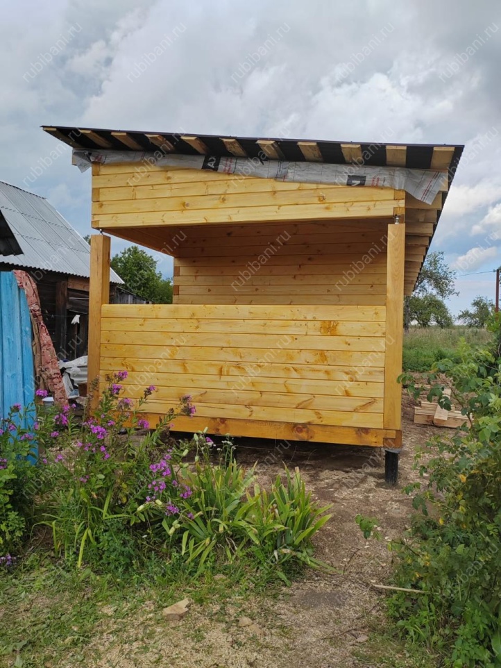 Хозблок из бруса — фото 8 Хозблок из бруса — фото 8