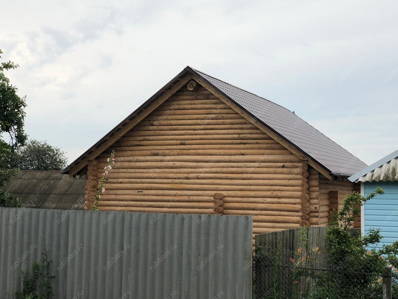 Дом-баня 8 на 8 сруб в чашу — фото 3 Дом-баня 8 на 8 сруб в чашу — фото 3