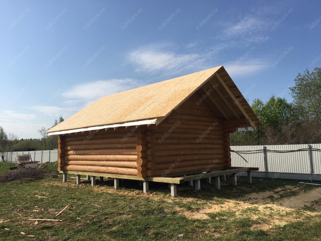 Баня 6 на 5, сруб в чашу — фото 3 Баня 6 на 5, сруб в чашу — фото 3