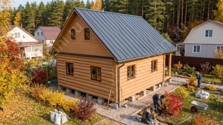 Дом-баня 6×6, 36 м²