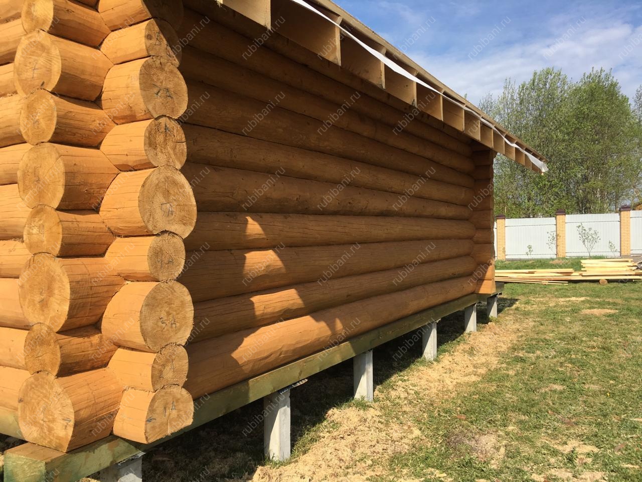 Баня 6 на 5, сруб в чашу — фото 11 Баня 6 на 5, сруб в чашу — фото 11