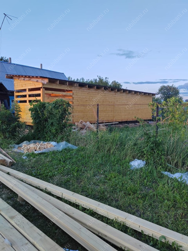 Хозблок из бруса — фото 7 Хозблок из бруса — фото 7