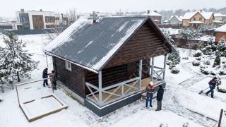 Баня 6×6 под ключ, 36 м²