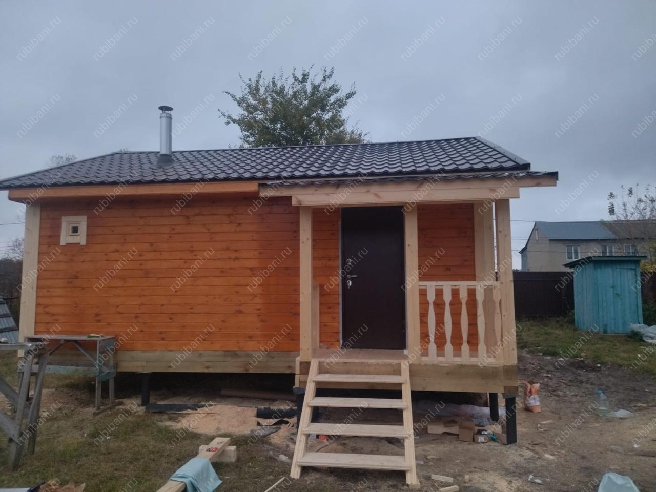 Баня из бруса под ключ 6×7 — фото 5 Баня из бруса под ключ 6×7 — фото 5