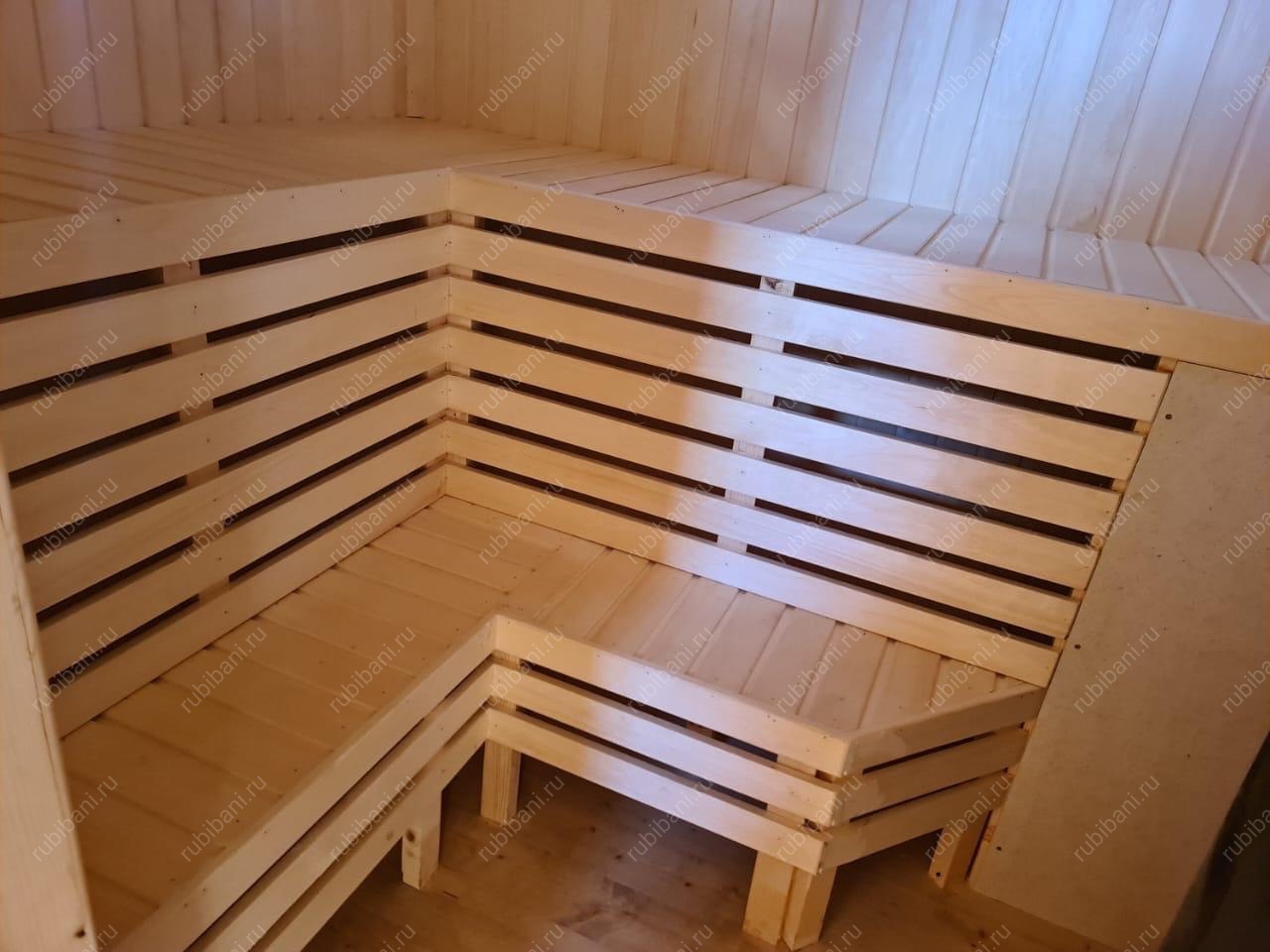 Баня под ключ 7х7 с крыльцом — фото 10 Баня под ключ 7х7 с крыльцом — фото 10