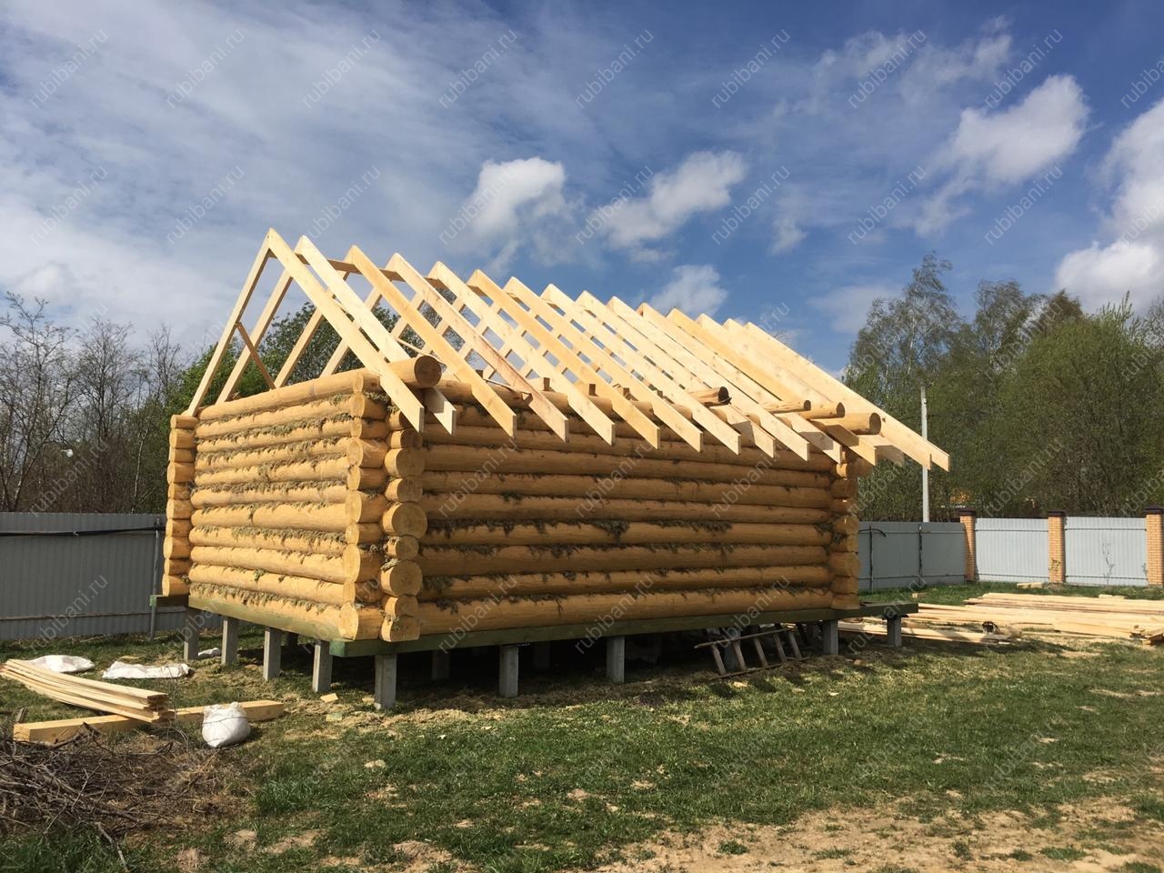 Баня 6 на 5, сруб в чашу — фото 7 Баня 6 на 5, сруб в чашу — фото 7