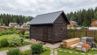 Баня 3×5 м, 15 м²