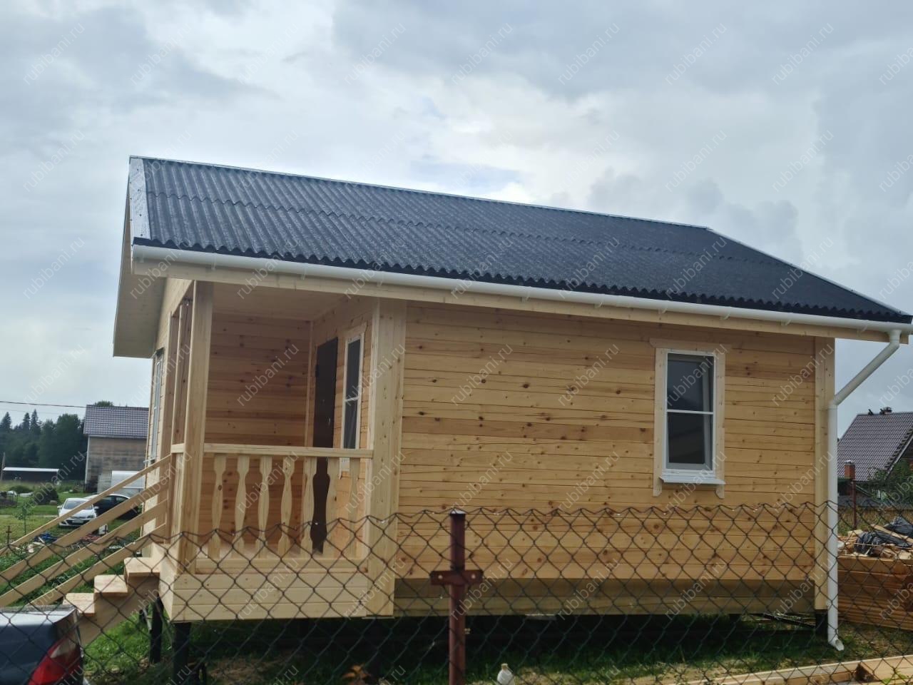 Баня из бруса 6 на 6 с верандой купить недорого — фото 2 Баня из бруса 6 на 6 с верандой купить недорого — фото 2