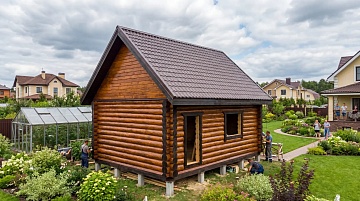 Баня 3×5 м, 15 м²