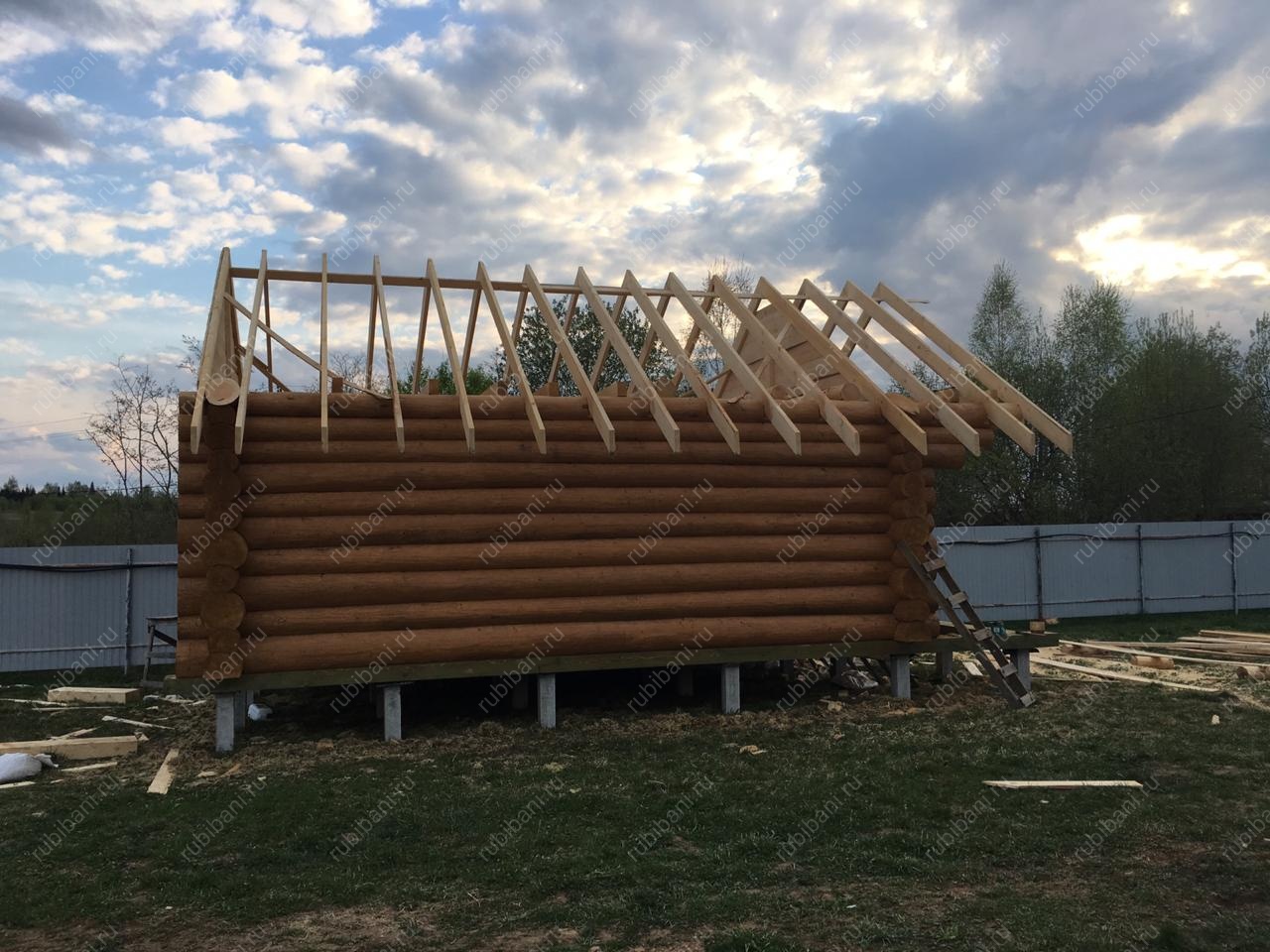 Баня 6 на 5, сруб в чашу — фото 5 Баня 6 на 5, сруб в чашу — фото 5