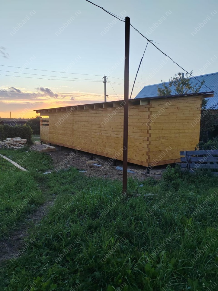 Хозблок из бруса — фото 2 Хозблок из бруса — фото 2