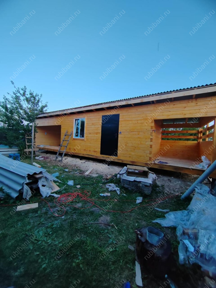 Хозблок из бруса — фото 1 Хозблок из бруса — фото 1