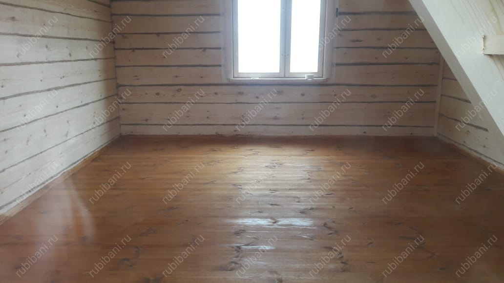 Дом с террасой, сруб в лапу — фото 7 Дом с террасой, сруб в лапу — фото 7