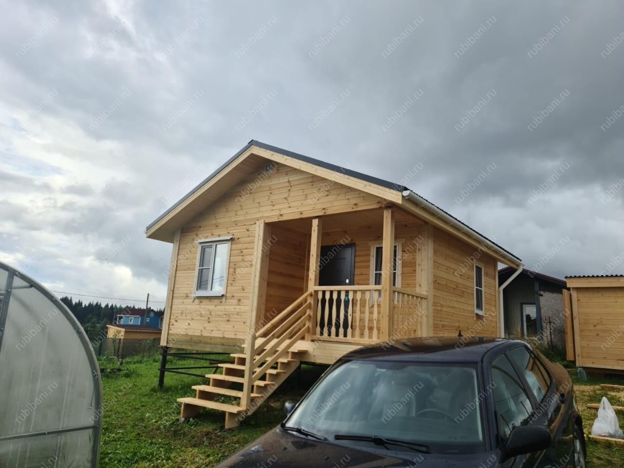 Баня из бруса 6 на 6 с верандой купить недорого — фото 9 Баня из бруса 6 на 6 с верандой купить недорого — фото 9