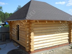 Баня 5×5 м, 25 м²