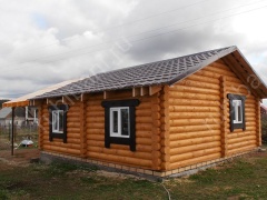 Дом 6×5 м в чашу, 30 м²