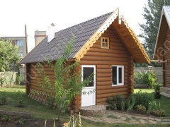 Дом 4×4 м в чашу, 16 м²