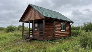 Баня 5×4 с террасой, 30 м²