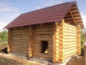 Баня 3×5 м, 15 м² Баня 3×5 м, 15 м²